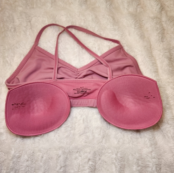 Pink Handful Activewear Bra Small - Picture 2 of 4